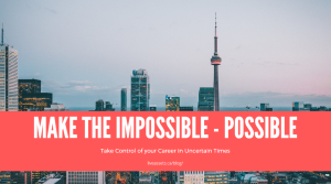 Take Control of your Career in Uncertain Times