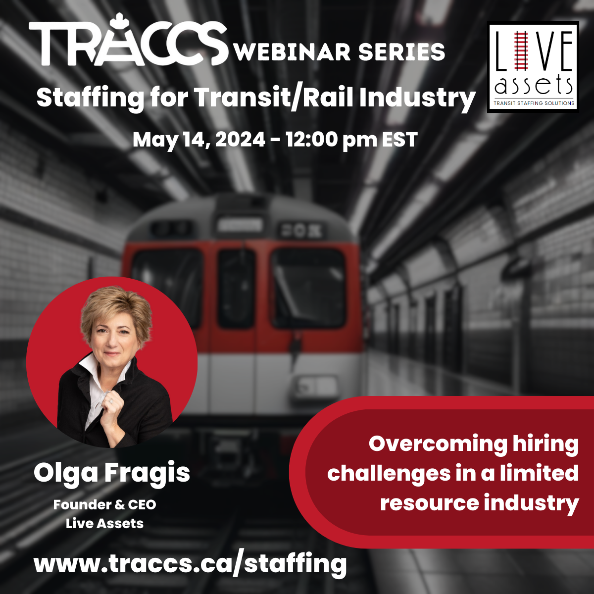 Webinar with TRACCS and Olga Fragis - Live Assets Blog